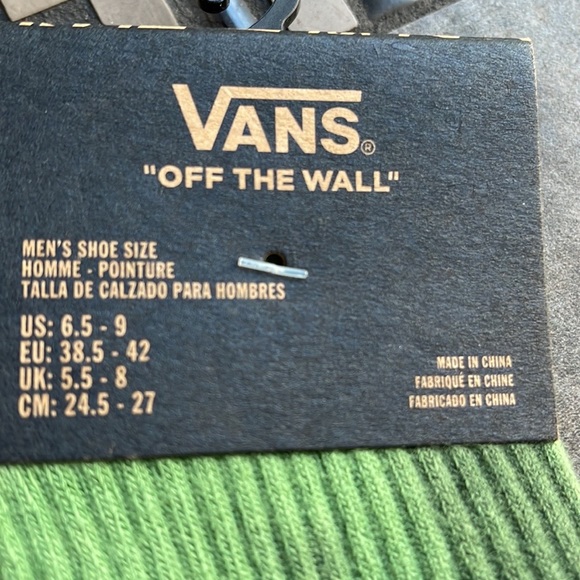 VANS “Off The Wall” Men’s socks - Picture 3 of 16